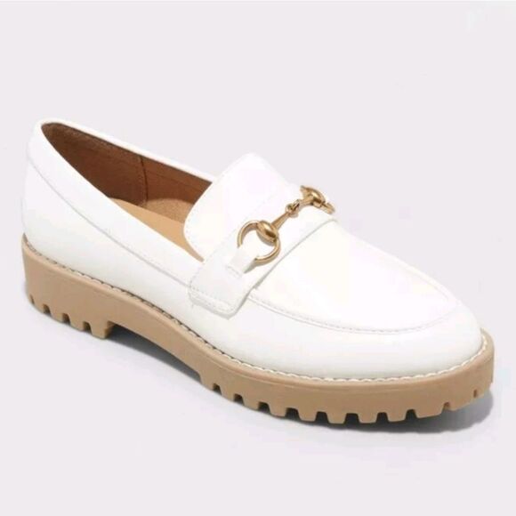 A.NEW DAY DANICA MEMORY FOAM PLATFORM WOMEN'S LOAFERS - Picture 4 of 14